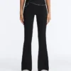 Pantalones acampanados de talle alto Comfortlux con lazo Pantalones acampanados de talle alto Comfortlux con lazo