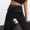 Pantalones acampanados de talle alto Comfortlux con lazo Pantalones acampanados de talle alto Comfortlux con lazo