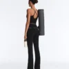 Pantalones acampanados de talle alto Comfortlux con lazo Pantalones acampanados de talle alto Comfortlux con lazo