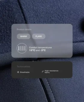 Pantalones acampanados de talle alto con bolsillos