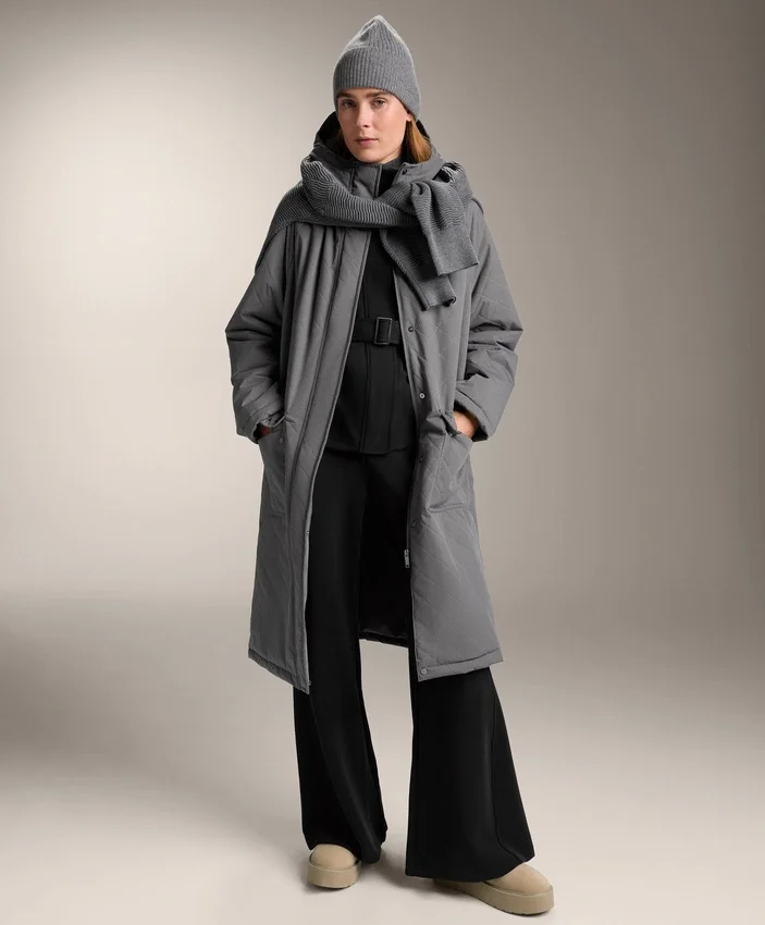 Pantalones acampanados de talle superalto con modal cepillado Pantalones acampanados de talle superalto con modal cepillado