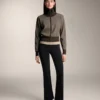 Pantalones acampanados extra cálidos sin costuras y de talle superalto Pantalones acampanados extra cálidos sin costuras y de talle superalto