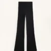Pantalones acampanados extra cálidos sin costuras y de talle superalto Pantalones acampanados extra cálidos sin costuras y de talle superalto