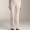 Pantalones acampanados sin costuras, de talle alto y súper cálidos