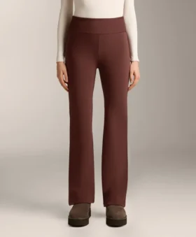 Pantalones acampanados sin costuras, de talle alto y súper cálidos Pantalones acampanados sin costuras, de talle alto y súper cálidos