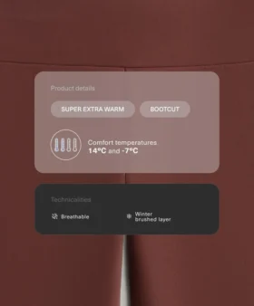 Pantalones acampanados sin costuras, de talle alto y súper cálidos Pantalones acampanados sin costuras, de talle alto y súper cálidos