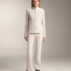 Pantalones acampanados sin costuras, de talle alto y súper cálidos