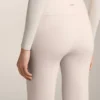Pantalones acampanados sin costuras, de talle alto y súper cálidos
