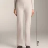 Pantalones acampanados sin costuras, de talle alto y súper cálidos
