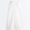 Pantalones ajustados con pliegues 100 % algodón Pantalones ajustados con pliegues 100 % algodón