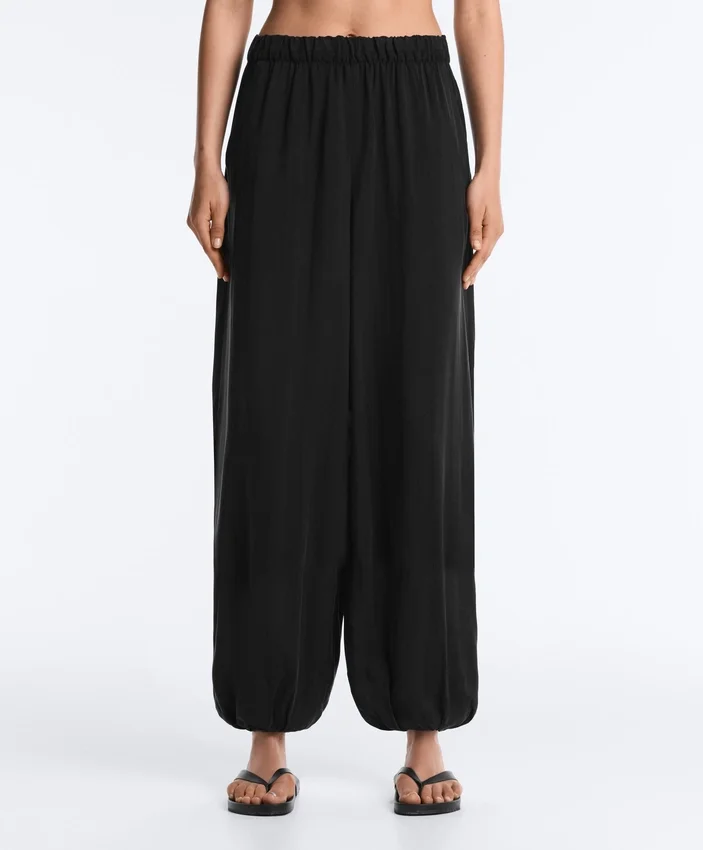 Pantalones bombachos 100 % cupro Pantalones bombachos 100 % cupro