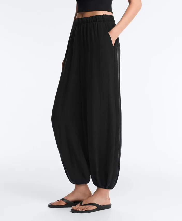 Pantalones bombachos 100 % cupro Pantalones bombachos 100 % cupro