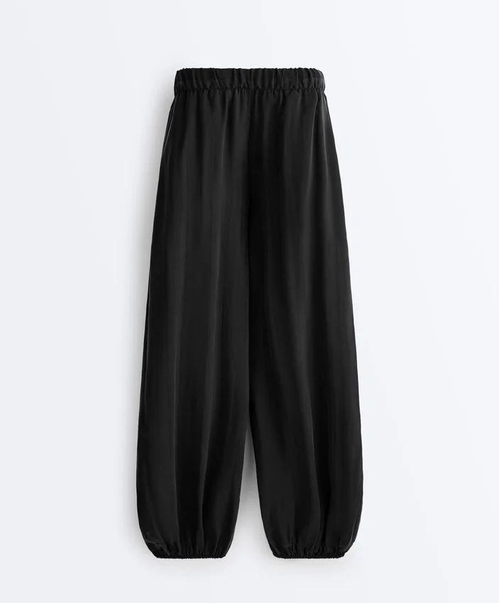 Pantalones bombachos 100 % cupro Pantalones bombachos 100 % cupro