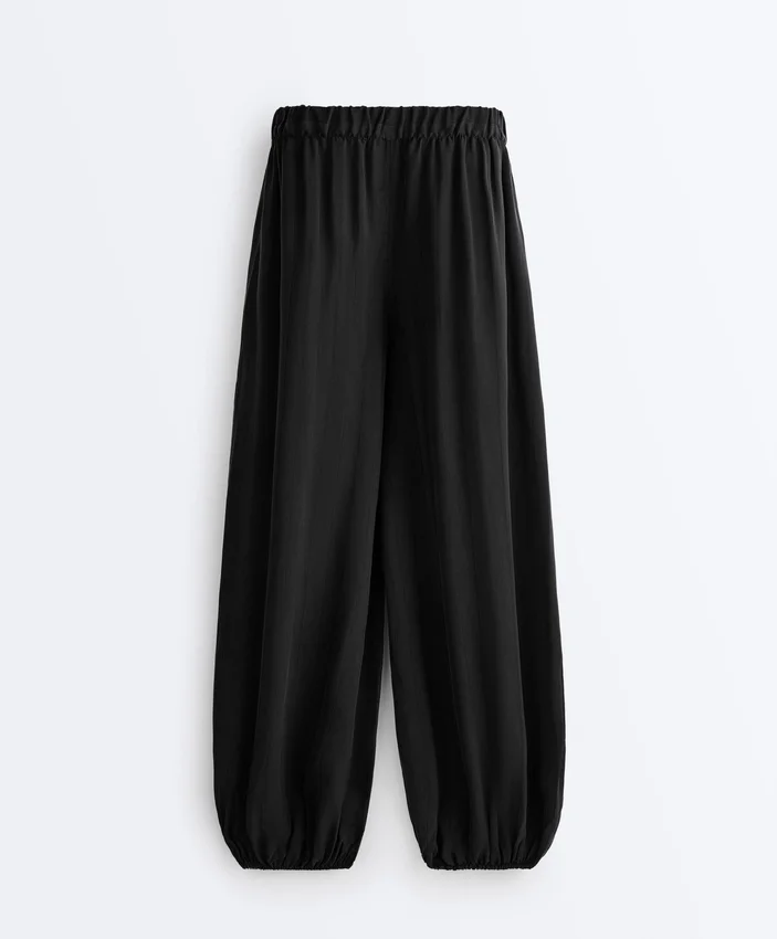 Pantalones bombachos 100 % cupro Pantalones bombachos 100 % cupro