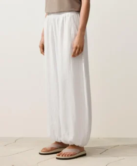 Pantalones bombachos 100 % lino