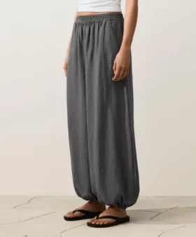 Pantalones bombachos 100 % lino