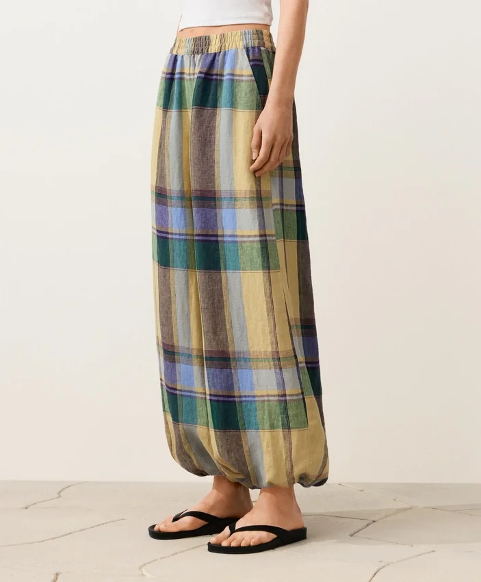 Pantalones bombachos 100 % lino Pantalones bombachos 100 % lino