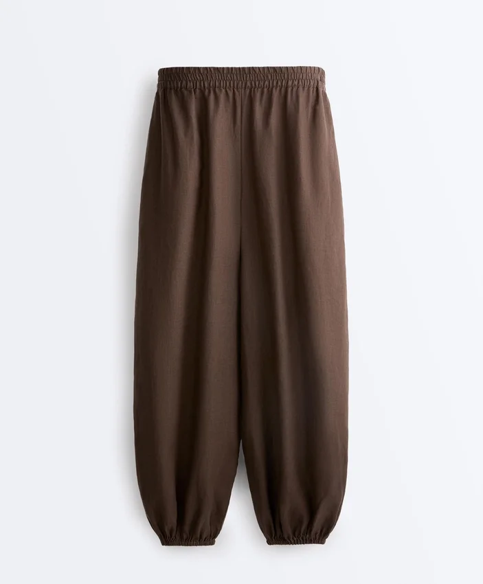 Pantalones bombachos 100 % lino Pantalones bombachos 100 % lino