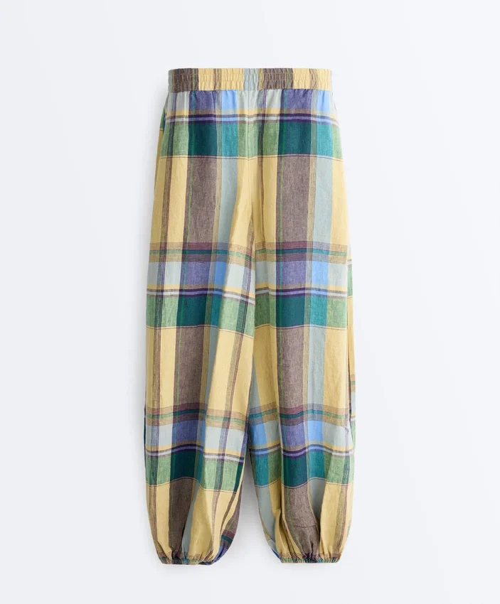 Pantalones bombachos 100 % lino Pantalones bombachos 100 % lino