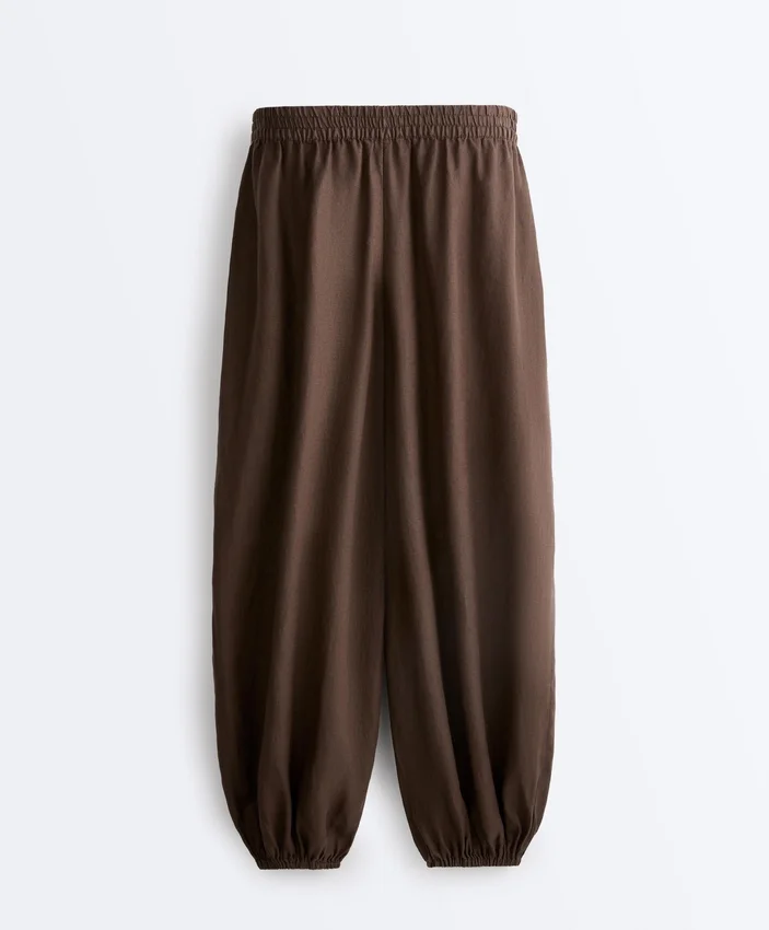 Pantalones bombachos 100 % lino Pantalones bombachos 100 % lino