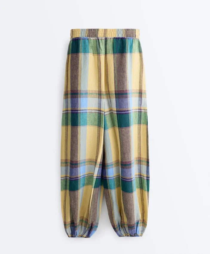 Pantalones bombachos 100 % lino Pantalones bombachos 100 % lino