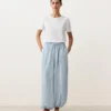 Pantalones bombachos a rayas de mezcla de modal Pantalones bombachos a rayas de mezcla de modal