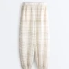 Pantalones bombachos de mezcla de lino y lyocell Pantalones bombachos de mezcla de lino y lyocell