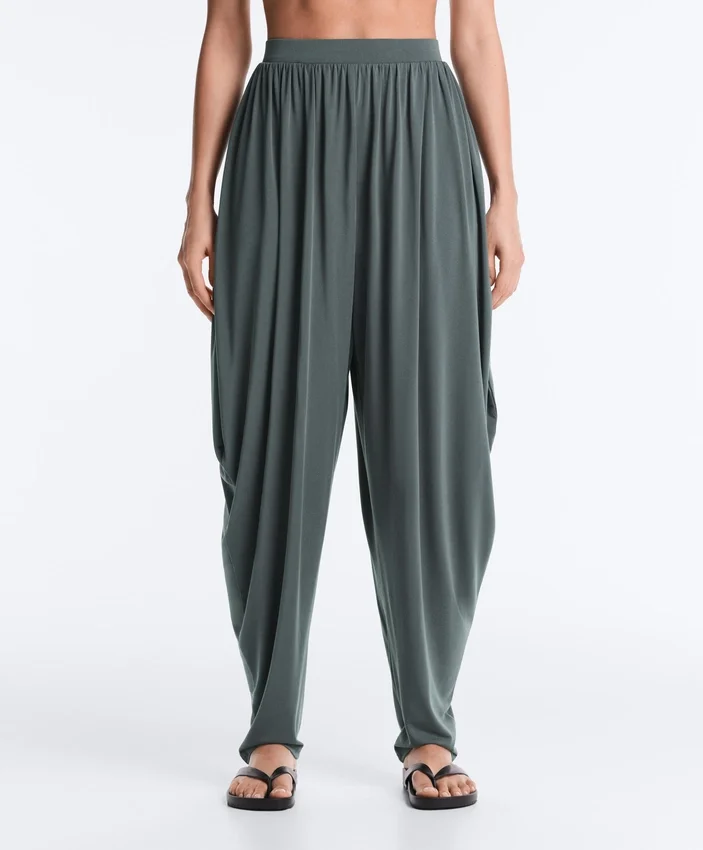Pantalones bombachos de mezcla de modal Pantalones bombachos de mezcla de modal