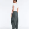 Pantalones bombachos de mezcla de modal Pantalones bombachos de mezcla de modal