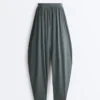 Pantalones bombachos de mezcla de modal Pantalones bombachos de mezcla de modal