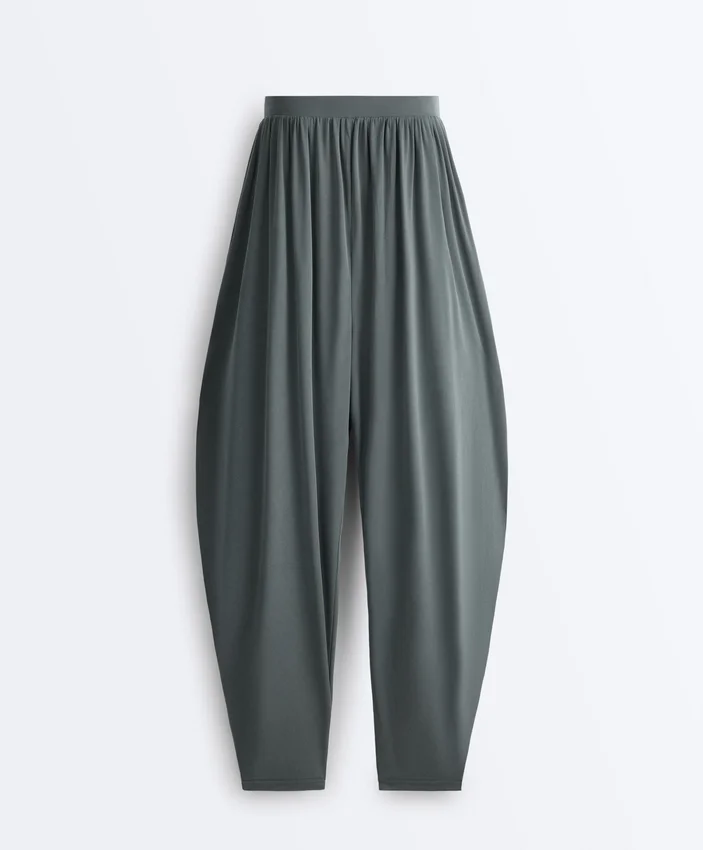 Pantalones bombachos de mezcla de modal Pantalones bombachos de mezcla de modal