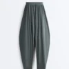 Pantalones bombachos de mezcla de modal Pantalones bombachos de mezcla de modal
