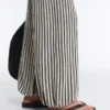 Pantalones bombachos de punto a rayas Pantalones bombachos de punto a rayas