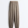 Pantalones bombachos técnicos a cuadros Pantalones bombachos técnicos a cuadros