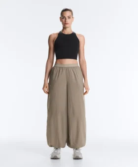 Pantalones bombachos técnicos a cuadros Pantalones bombachos técnicos a cuadros