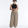 Pantalones bombachos técnicos a cuadros Pantalones bombachos técnicos a cuadros