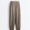 Pantalones bombachos técnicos a cuadros Pantalones bombachos técnicos a cuadros