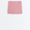 Pantalones cortos a rayas de talle alto Comfortlux de 5 cm Pantalones cortos a rayas de talle alto Comfortlux de 5 cm