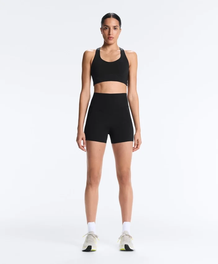 Pantalones cortos de 10 cm con cintura alta y bolsillos Compressive Pantalones cortos de 10 cm con cintura alta y bolsillos Compressive