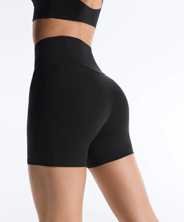 Pantalones cortos de 10 cm con cintura alta y bolsillos Compressive Pantalones cortos de 10 cm con cintura alta y bolsillos Compressive