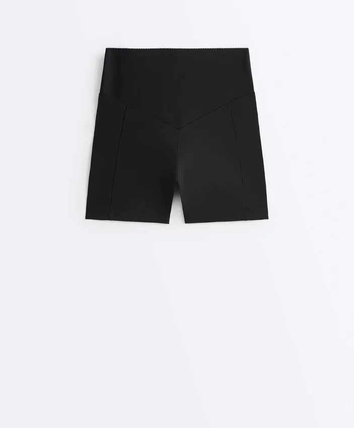 Pantalones cortos de 10 cm con cintura alta y bolsillos Compressive Pantalones cortos de 10 cm con cintura alta y bolsillos Compressive