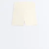 Pantalones cortos de 10 cm de Comfortlux con cintura alta y detalle calado Pantalones cortos de 10 cm de Comfortlux con cintura alta y detalle calado