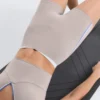 Pantalones cortos de cintura alta Compressive de 10 cm con contraste Pantalones cortos de cintura alta Compressive de 10 cm con contraste