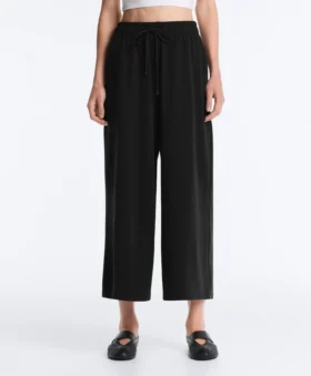Pantalones cortos de pierna ancha con tacto Soft Touch y modal