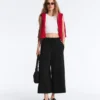 Pantalones cortos de pierna ancha con tacto Soft Touch y modal