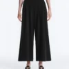 Pantalones cortos de pierna ancha Soft Touch con modal y pliegues Pantalones cortos de pierna ancha Soft Touch con modal y pliegues
