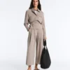 Pantalones cortos de pierna ancha Soft Touch con modal y pliegues Pantalones cortos de pierna ancha Soft Touch con modal y pliegues