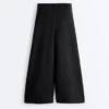 Pantalones cortos de pierna ancha Soft Touch con modal y pliegues Pantalones cortos de pierna ancha Soft Touch con modal y pliegues