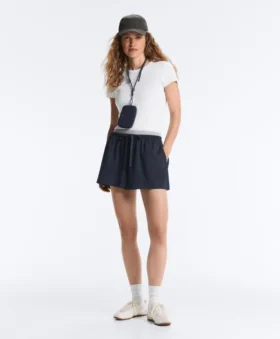 Pantalones cortos de piqué de algodón a rayas