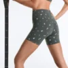 Pantalones cortos de talle alto Evermove de 10 cm con estampado floral Pantalones cortos de talle alto Evermove de 10 cm con estampado floral